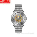 Skeleton automatic timpiece for men